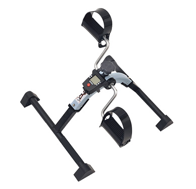Pedal exerciser with pedometer