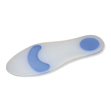 Universal insole with inserts